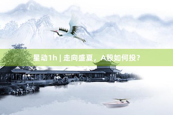 星动1h | 走向盛夏，A股如何投？